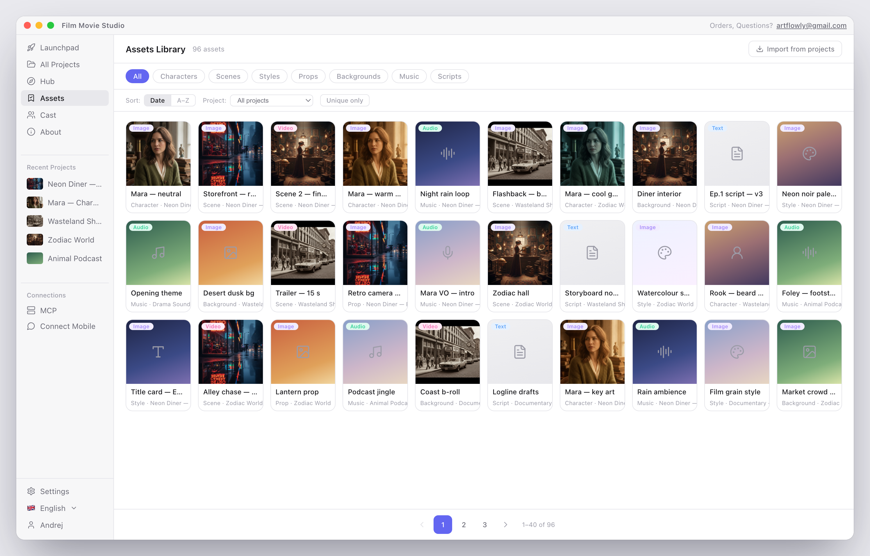 The Assets Library
